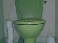 Toilette suspendu avec vasque evier WiCi Bati 1 sur 2 - M.C(avant)